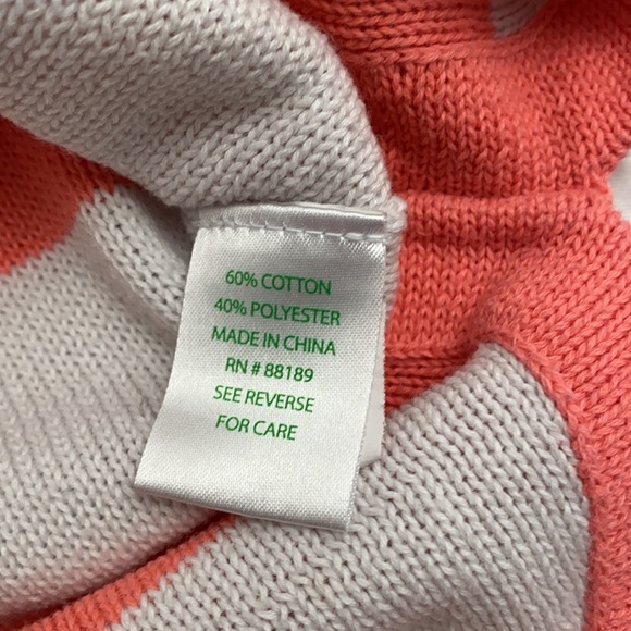 Lilly Pulitzer Paige Yummy Melon Summertime Stripe - Picture 15 of 16